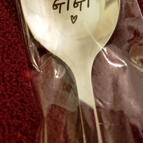 NEW Stainless Steel 'GiGi Gift' Stamped Teaspoon - Picture 2 of 11